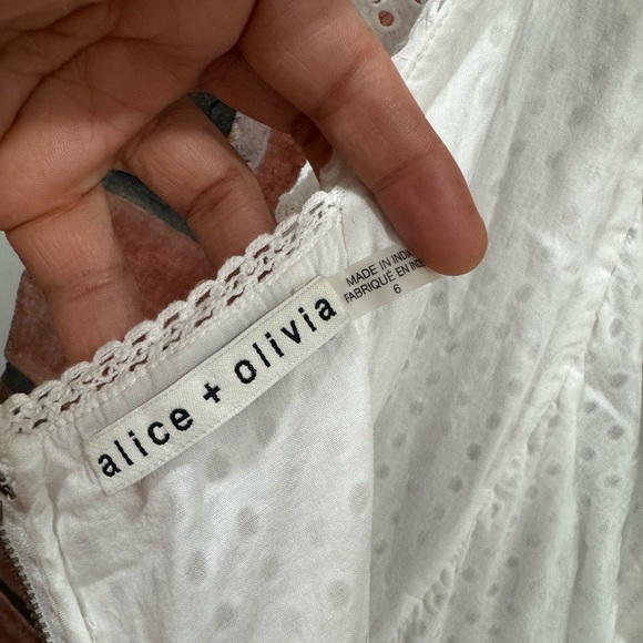 Alice + Olivia White dress - Picture 9 of 10